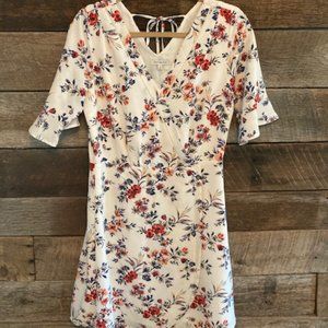 Beautiful floral spring dress